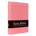 Biblia Reina-Valera 1960 Grande Letra Supergigante Imitación Piel Rosa