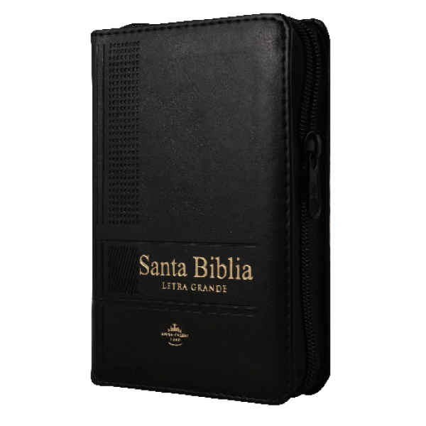 Biblia Reina-Valera 1960 Bolsillo Letra Grande Imitación Piel Negro