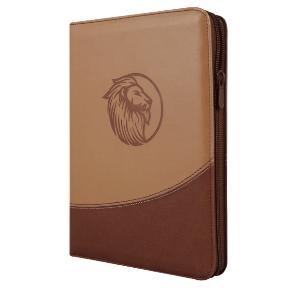 Biblia Reina-Valera 1960 Grande Letra Gigante Imitación Piel Beige Café León QR